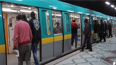 مترو الأنفاق  ينقل 800 ألف راكب اليوم