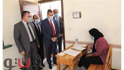 محافظ المنوفية يتفقد لجان امتحانات الدبلومات الفنية