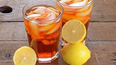 طريقة عمل آيس تي بالليمون