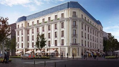 الموقف التنفيذى لمشروع الحى اللاتينى بالعالمين الجديدة