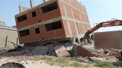 تنفيذ  18  حالة إزالة للتعديات على الأراضي الزراعية بشبرا الخيمة