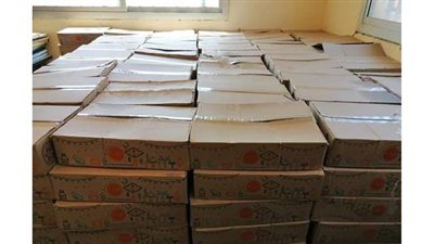 توزيع طن لحوم على الجمعيات الأهلية يالقنطرة شرق