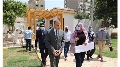 محافظ سوهاج يتفقد أعمال تغطية  ترعة  نجع حمادي بحي غرب بتكلفة 30 مليونا