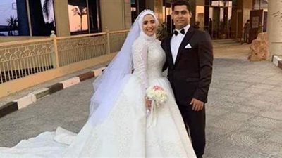 محمد إيهاب بطل رفع الأثقال يحتفل بزفافه