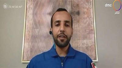 رائد الفضاء الإماراتي:  مصر في الليل مثل زهرة اللوتس