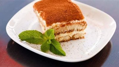 طريقة عمل كيك النسكافية البارد