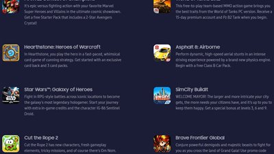 16 لعبة مجانية هدية لمستخدمي سامسونج