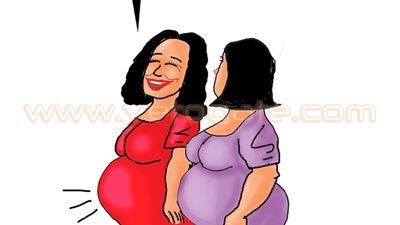 نقص الأرز والسكر في كاريكاتير فيتو