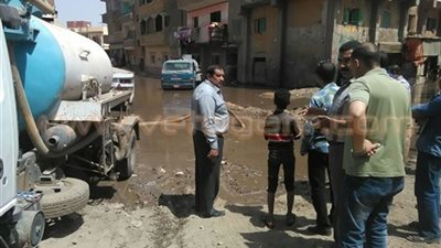 إعادة فتح خط الـ1200 ملي العمومي لعودة المياه لإمبابة