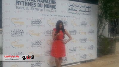 بالصور.. وصول سلمى رشيد إلى مدينة الفنون لحضور المؤتمر الصحفى