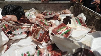 ضبط 3200 طن لحوم ودواجن فاسدة ومجهولة المصدر بالقاهرة