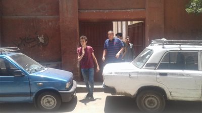 لحظة خروج طلاب لجنة خليل آغا من امتحان الإحصاء