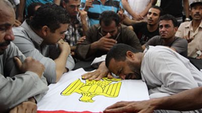 المنوفية تشيع جنازة 21 شهيدا بقراها المختلفة