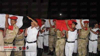 بالفيديو والصور.. تشييع جثامين شهداء مذبحة رفح