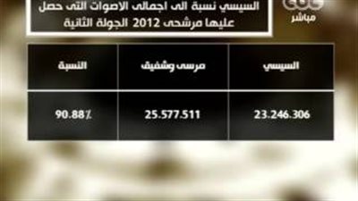 بالفيديو.. لميس الحديدي: السيسي حصل على أصوات أكتر من مرسي وشفيق