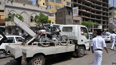 حملة مكبرة لإزالة التعديات بالسيدة عائشة