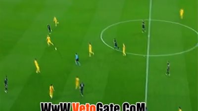 بالفيديو.. «جريزمان» يهدد مرمى برشلونة