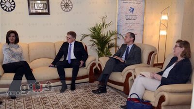 وزيرة الهجرة تلتقي سفير الاتحاد الأوروبي لتوفير فرص عمل للشباب