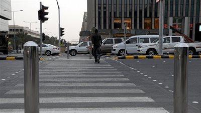 مصرع سائق وعاطل أثناء عبور الطريق بطوخ وبنها