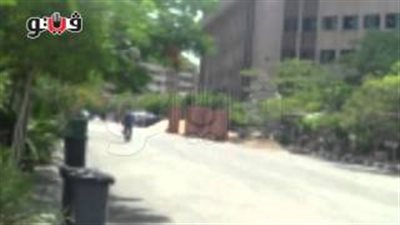 بالفيديو .. هدوء بجامعة الأزهر 