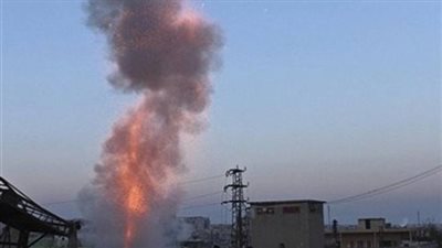 إصابة شخصين إثر سقوط قذيفة على منزل بالشيخ زويد