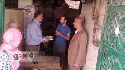 بالصور.. تحرير 4 محاضر ضد مخابز مخالفة في القليوبية