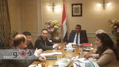 وزير قطاع الأعمال يبحث التعاون مع وفد شركة صينية للصناعات الثقيلة