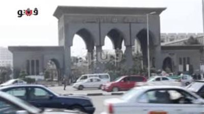 بالفيديو.. هدوء بجامعة الأزهر 