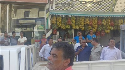 بالصور.. حملة مكبرة لرفع الإشغالات بـ«الطريق العام» بسمالوط