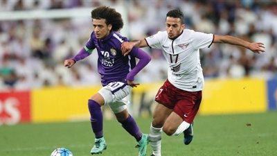 تعادل سلبي بين العين الإماراتي والجيش القطري في الشوط الأول