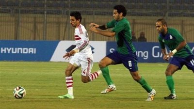 تعادل الزمالك والمقاصة بدون أهداف بعد مرور 15 دقيقة
