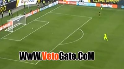 بالفيديو.. أغرب فرصة ضائعة بـ«كوبا أمريكا» أمام مرمى خال من الحارس