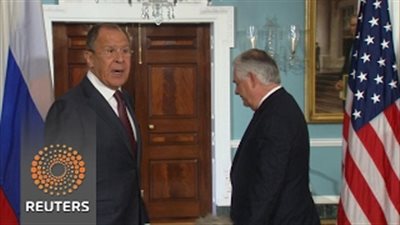 بالفيديو.. لافروف يهرب بذكاء من سؤال للصحفيين الأمريكيين
