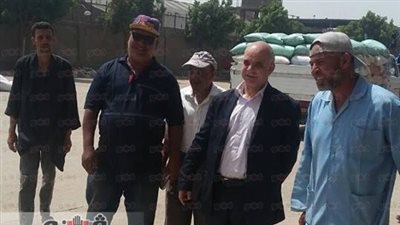 بالصور.. توريد ألفي طن قمح بصوامع شبرا الخيمة