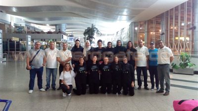 بالصور.. «سيدات سلة الصيد» في الأردن للمشاركة بالبطولة العربية