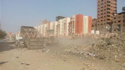 بالصور.. حملة نظافة موسعة بشوارع الخصوص