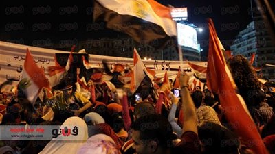 بدء احتفالات مؤيدي السيسي في التحرير بـ