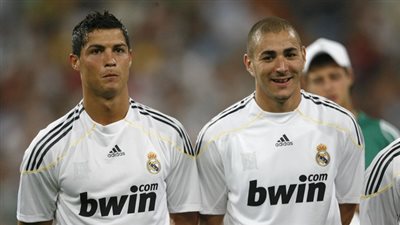 «رونالدو» و«بنزيمة» في هجوم مدريد أمام فولفسبورج بدوري الأبطال