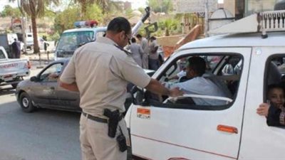ضبط 1251 مخالفة مرورية بالمنوفية