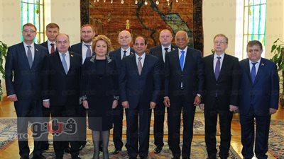 رئيس الفيدرالي الروسي: حريصون على دعم جهود مصر التنموية