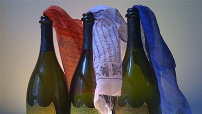 ضبط 44 زجاجة مولوتوف داخل سيارة مسروقة في شبرا