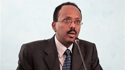 الرئيس الصومالي: لدينا 600 ألف متضرر من الجفاف