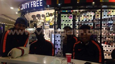 بالصور.. إنبي يغادر مطار القاهرة لمواجهة مونانا الجابوني