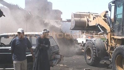 حملة مكبرة لإزالة الإشغالات في «الفتح» بأسيوط