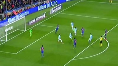 بالفيديو.. ميسي يحرز الهدف الخامس لبرشلونة في سيلتافيجو