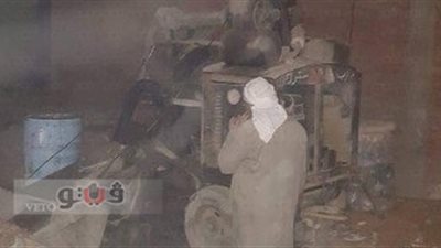 بالصور.. حملة ليلية على المباني المخالفة في حي الهرم