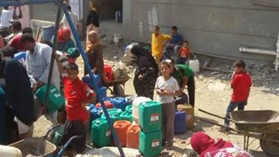 استياء أهالي «صان الحجر» بالشرقية بسبب الانقطاع المستمر للمياه