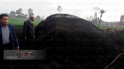 بالصور.. إطفاء 4 مكامير فحم بالقليوبية