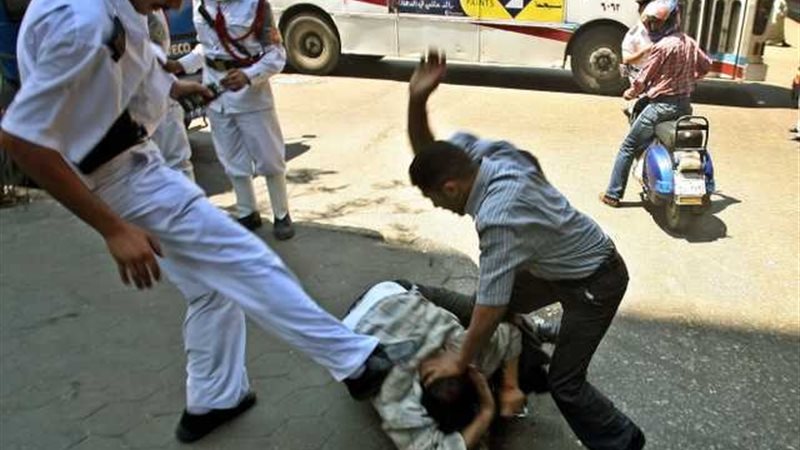 تعذيب الشرطة ( صورة