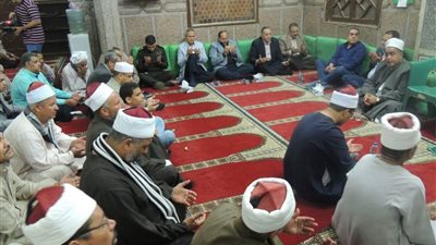 بالصور.. محافظ سوهاج ومدير الأمن يشهدان احتفالية النصف من شعبان